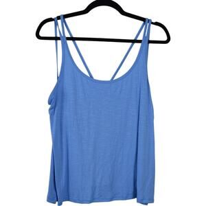 Vie Active Strappy Tank – Blue L Lightweight Performance Top